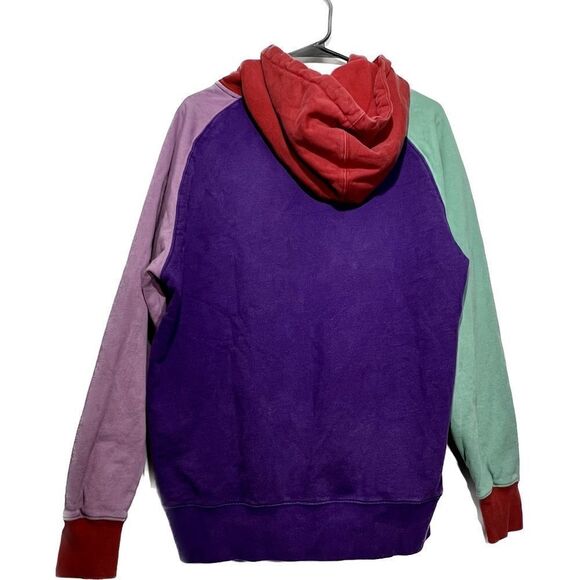 Looney Tunes,X teddy, fresh, adult size, medium, color block, zip up hoodie - Picture 3 of 7